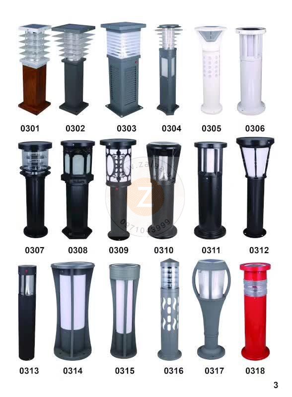 Đèn nấm sân vườn công viên sử dụng năng lượng mặt trời