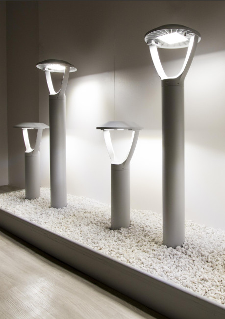 Đèn Nấm Sân Vườn ZALAA ZNSV-H800xW250 15W, Có thân tròn Ø102 cao H0.8m