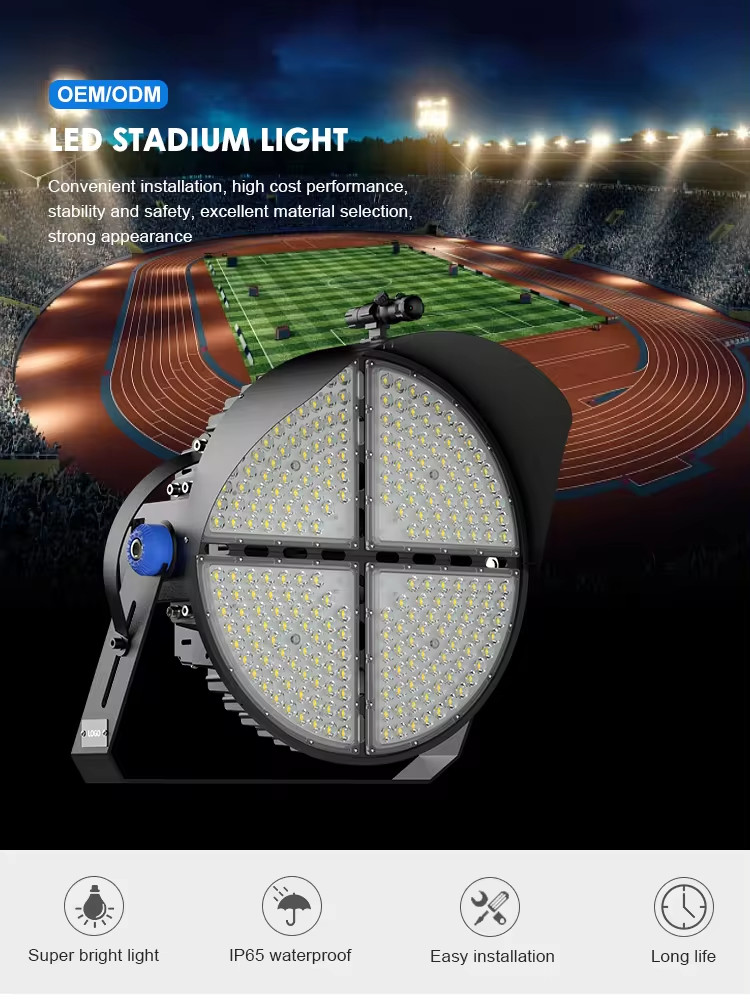 Đèn Pha Led Sân GOLF 720W - Mã SP ZFL-CLEO-INV-ZIG-720 ZALAA Sport Lighting