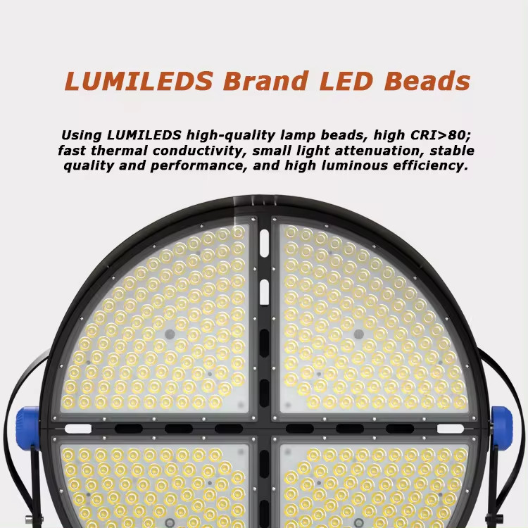 Đèn Pha Led Sân GOLF 960W - Mã SP ZFL-CLEO-INV-ZIG-960 ZALAA Sport Lighting