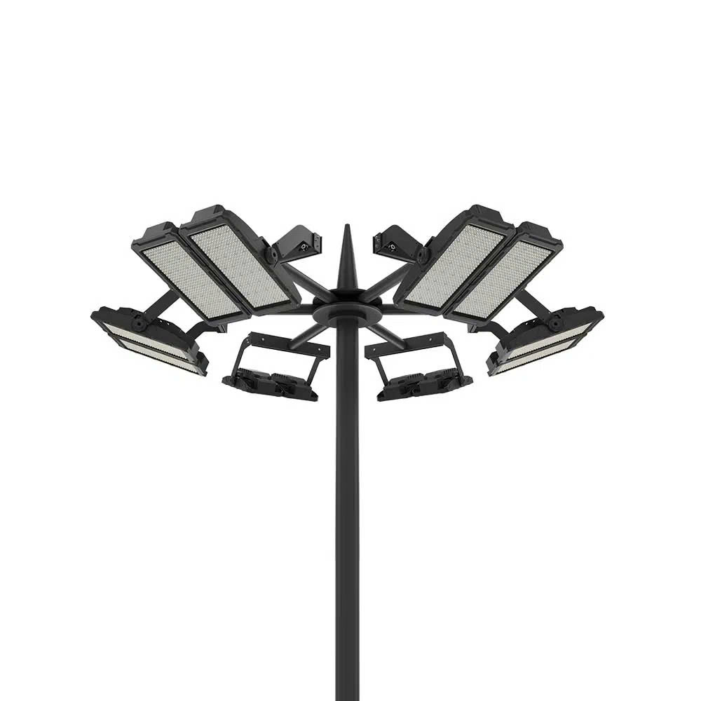 Đèn Pha LED Zalaa cho Trụ Cột Giàn Nâng Hạ Chiếu Sáng Khu Trung Tâm Bến bãi Ga Tàu Đường Sắt Việt Nam ZFL-Railway 280w, 560W, 840w