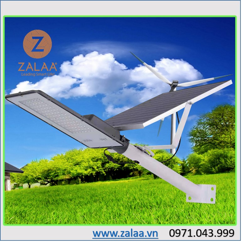 Đèn Đường Năng Lượng Mặt Trời 100W - Mã sản phẩm ZLH100S ZALAA