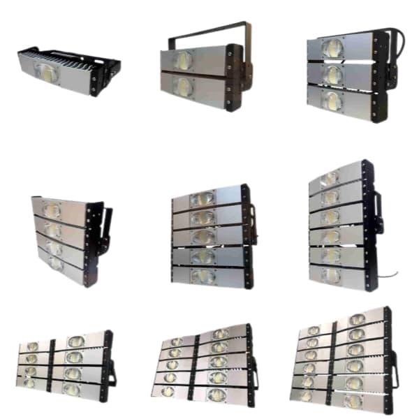 Đèn Pha Sân Pickleball Giá Rẻ - Kiểu ghép Module Chip COB, Công suất OEM từ 50W đến 1000W