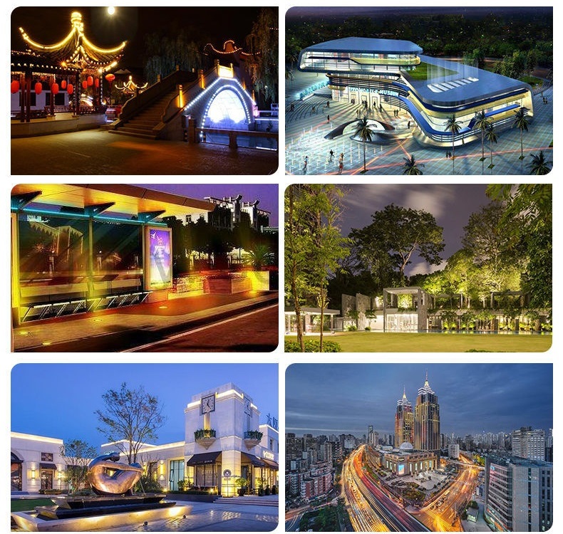 Đèn Rọi Tòa Nhà Cao Tầng Building Lighting ZCC-MY-DH001 Chip Cree 108*2W, RGB, IP65