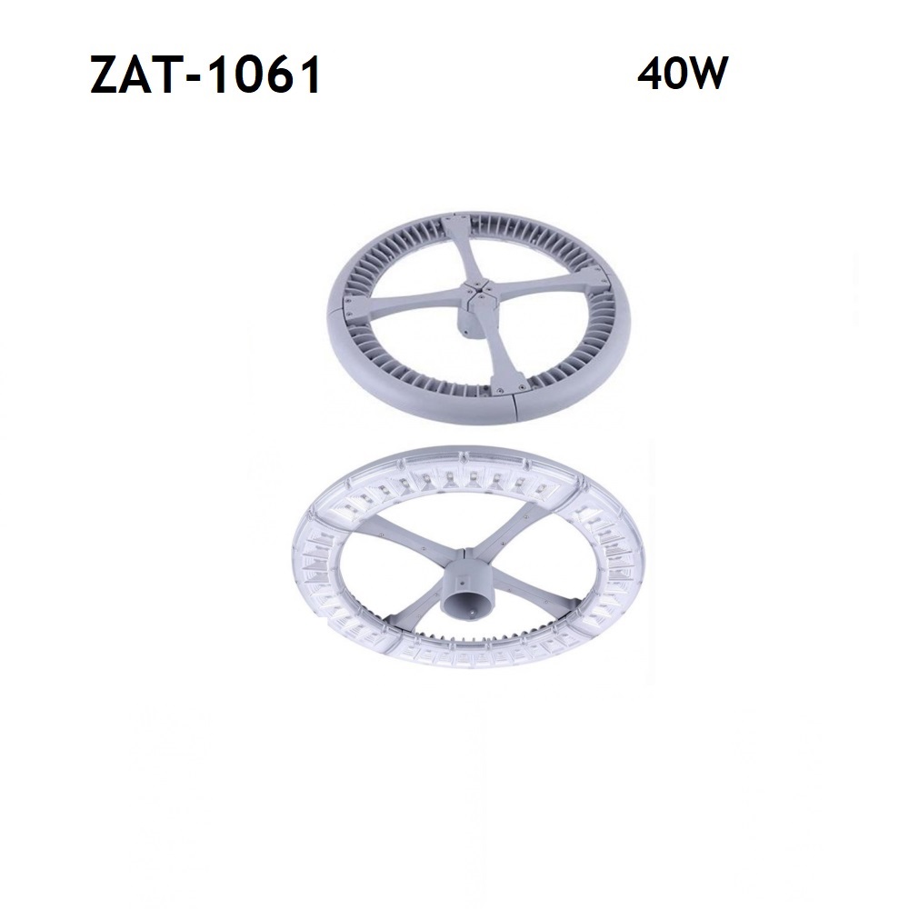 Đèn LED Chiếu Sáng Cảnh Quan Công Viên ZAT-1061 - Phù Hợp Cột Từ 3-6M với Công suất Từ 30W đến 60W