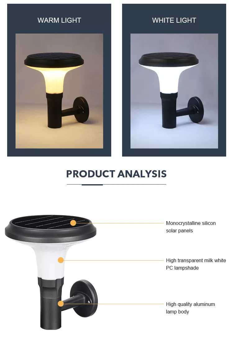 Đèn Treo Tường Hiện Đại Năng Lượng Mặt Trời Zalaa ZG-BD1004