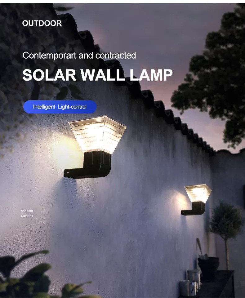 Đèn Treo Tường Năng Lượng Mặt Trời Zalaa ZG-BD6001