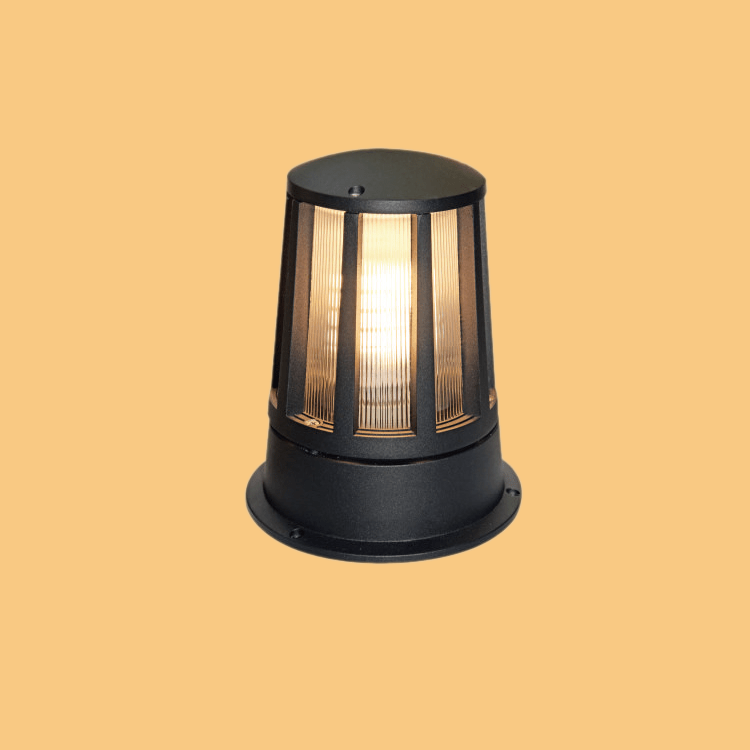 Đèn Trụ Cổng Tròn ZTCT LED-E27 D200, D250, D300, D400... Inox Sơn theo yêu cầu