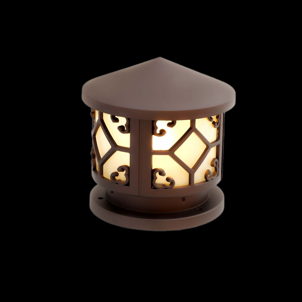 Đèn Trụ Cột Cổng Tròn ZTCT D300 LED-E27 - Sản xuất theo yêu cầu