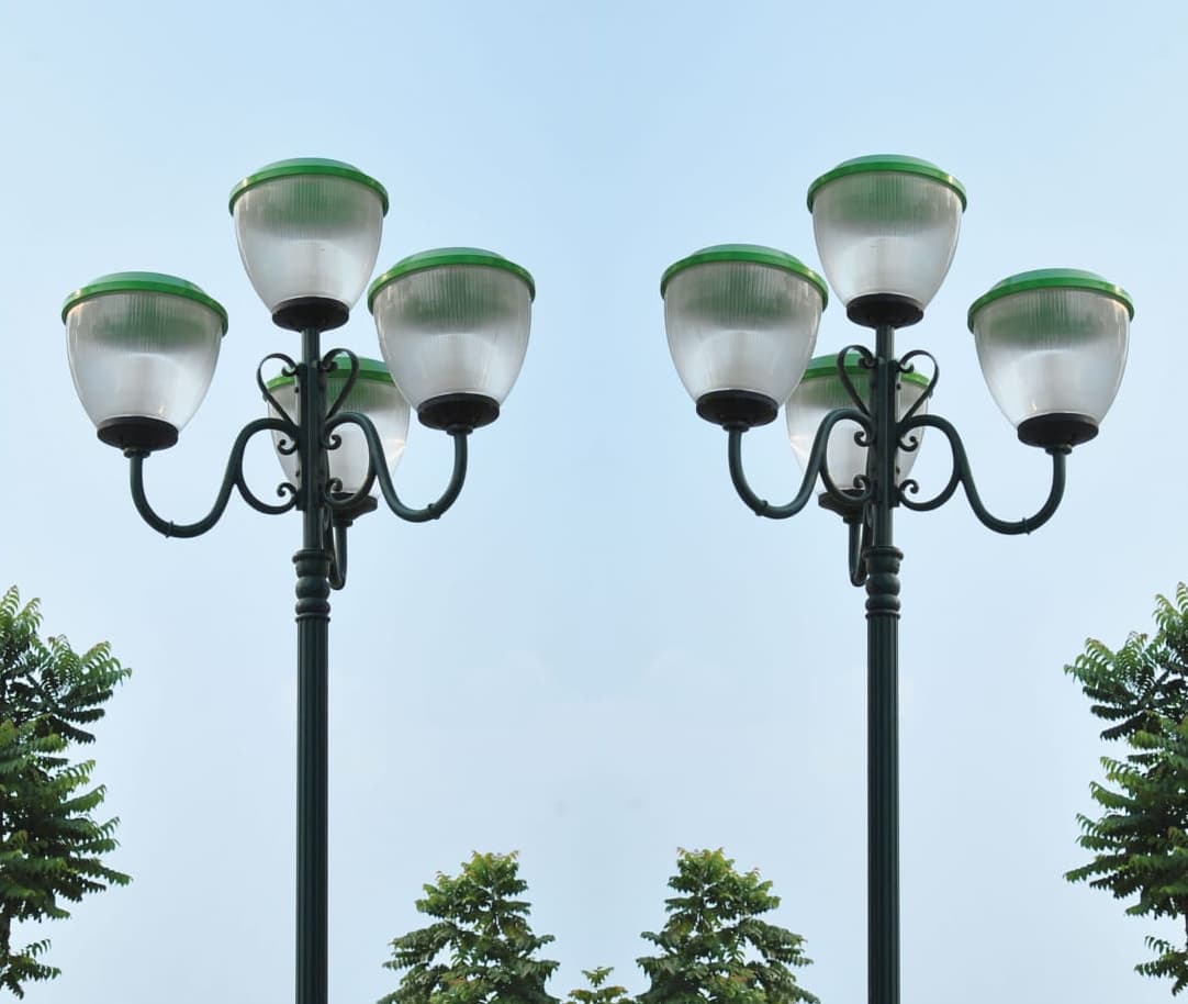 ĐÈN TULIP - Bóng cho cột đèn trang trí công viên, cảnh quan sân vườn