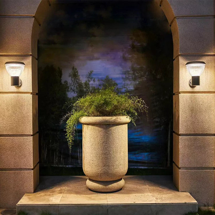 Đèn Tường Ngoại Thất Năng Lượng Mặt Trời Zalaa ZG-BD4001