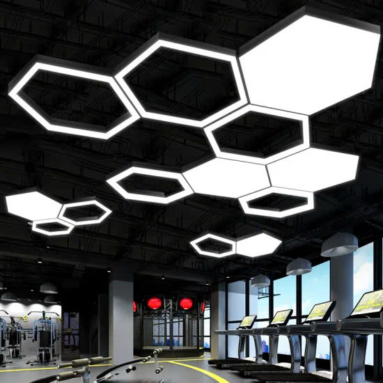 Đèn tuyến tính LED ZALAA sản xuất đặt theo yêu cầu dành cho phòng tập thể dục, Văn phòng, Câu lạc bộ