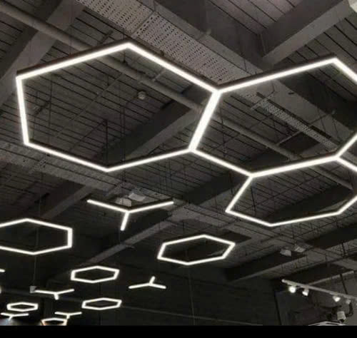 Đèn tuyến tính LED ZALAA sản xuất đặt theo yêu cầu dành cho phòng tập thể dục, Văn phòng, Câu lạc bộ