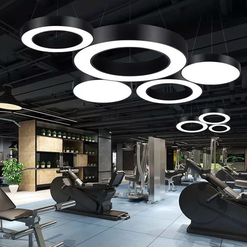 Đèn tuyến tính LED ZALAA sản xuất đặt theo yêu cầu dành cho phòng tập thể dục, Văn phòng, Câu lạc bộ