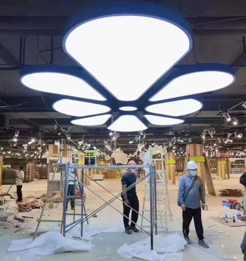 Đèn tuyến tính LED ZALAA sản xuất đặt theo yêu cầu dành cho phòng tập thể dục, Văn phòng, Câu lạc bộ