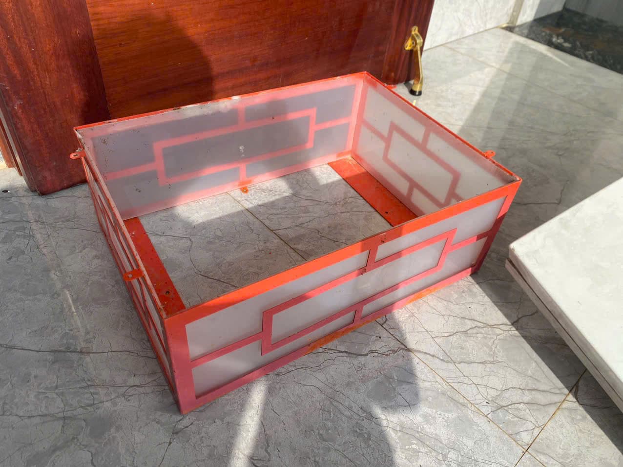 Bộ đèn tuýp LED 1M 50W năng lượng mặt trời ứng dụng cho Đèn trụ cổng, tường rào