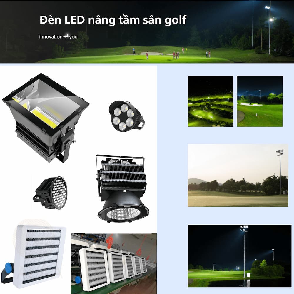 Đèn LED Chiếu Sáng Sân Golf Cao Cấp ZALAA