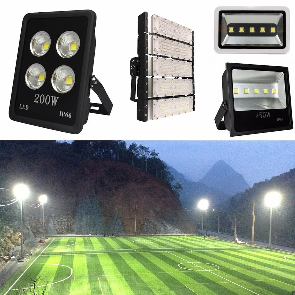 Đèn LED Sân Bóng Đá Cỏ Nhân Tạo Mini, Sân 5 Người, 7 Người, 11 Người ngoài trời