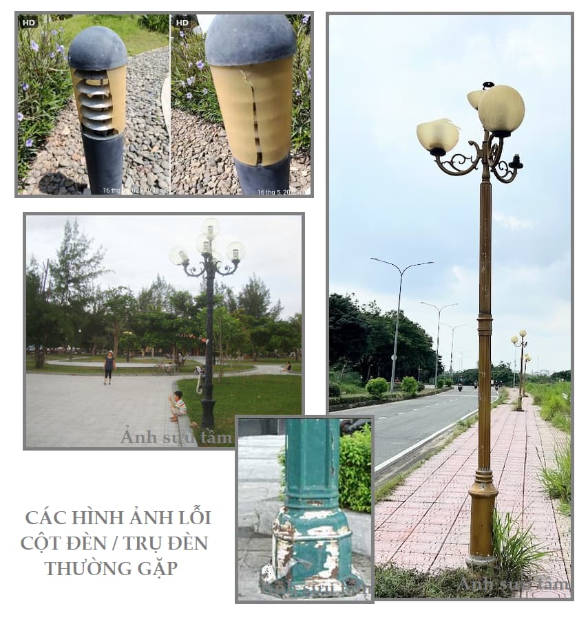 Dịch Vụ Bảo Dưỡng Sửa Chữa Thay Thế Linh Kiện Cho Các Trụ Nấm Sân Vườn Dự Án