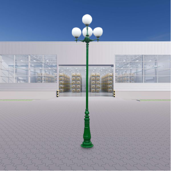 Cột Đèn Trang Trí Sân Vườn Công Viên ZCSV-303-04