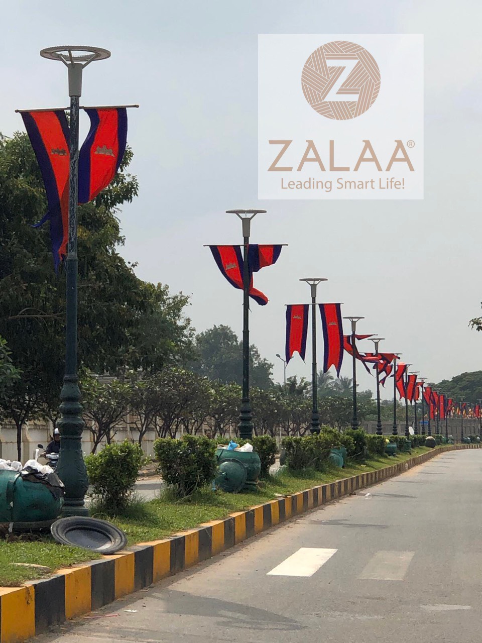 Cột Đèn Hiện Đại Trang Trí Công Viên, đường phố, khu đô thị, khu nghỉ dưỡng resort công suất 40W, 50W, 60W