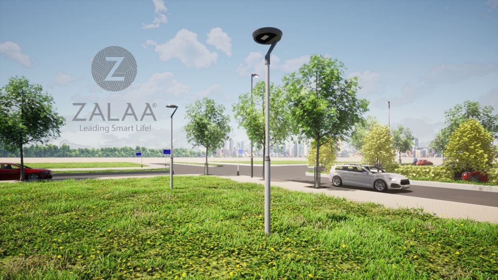 Cột đèn trang trí cảnh quan sân vườn ZAT-1041 ZALAA