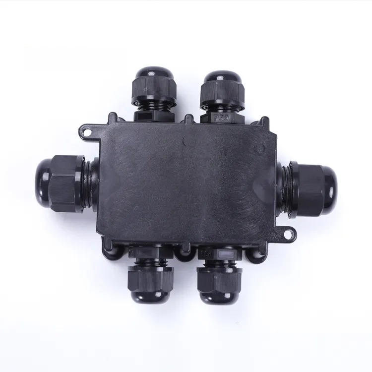 Hộp Nối Chống Nước 6 Ngả FSH713-6 Bằng Nhựa, Chống Nước, Ngoài Trời IP68 - Linh kiện đèn led Zalaa