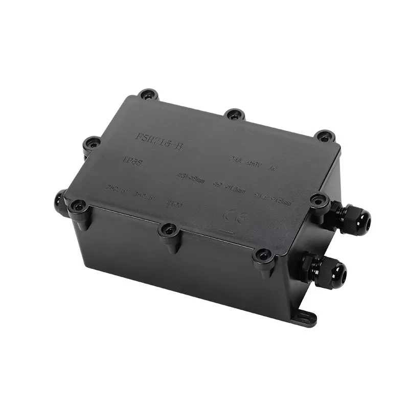 Hộp Nối Điện Deenlai FSH716-B - Chia nhiều cổng từ 2 đến 10 ngả, Chống nước, Ngoài trời IP68 - Linh kiện đèn led Zalaa