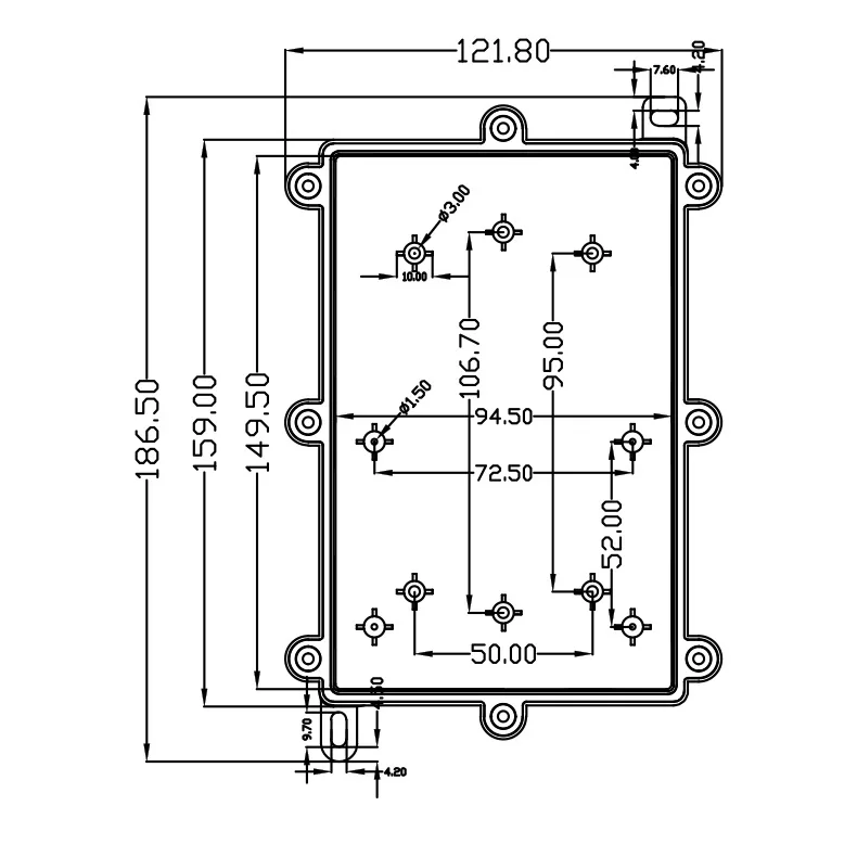 Hộp Nối Điện Deenlai FSH716-B - Chia nhiều cổng từ 2 đến 10 ngả, Chống nước, Ngoài trời IP68 - Linh kiện đèn led Zalaa
