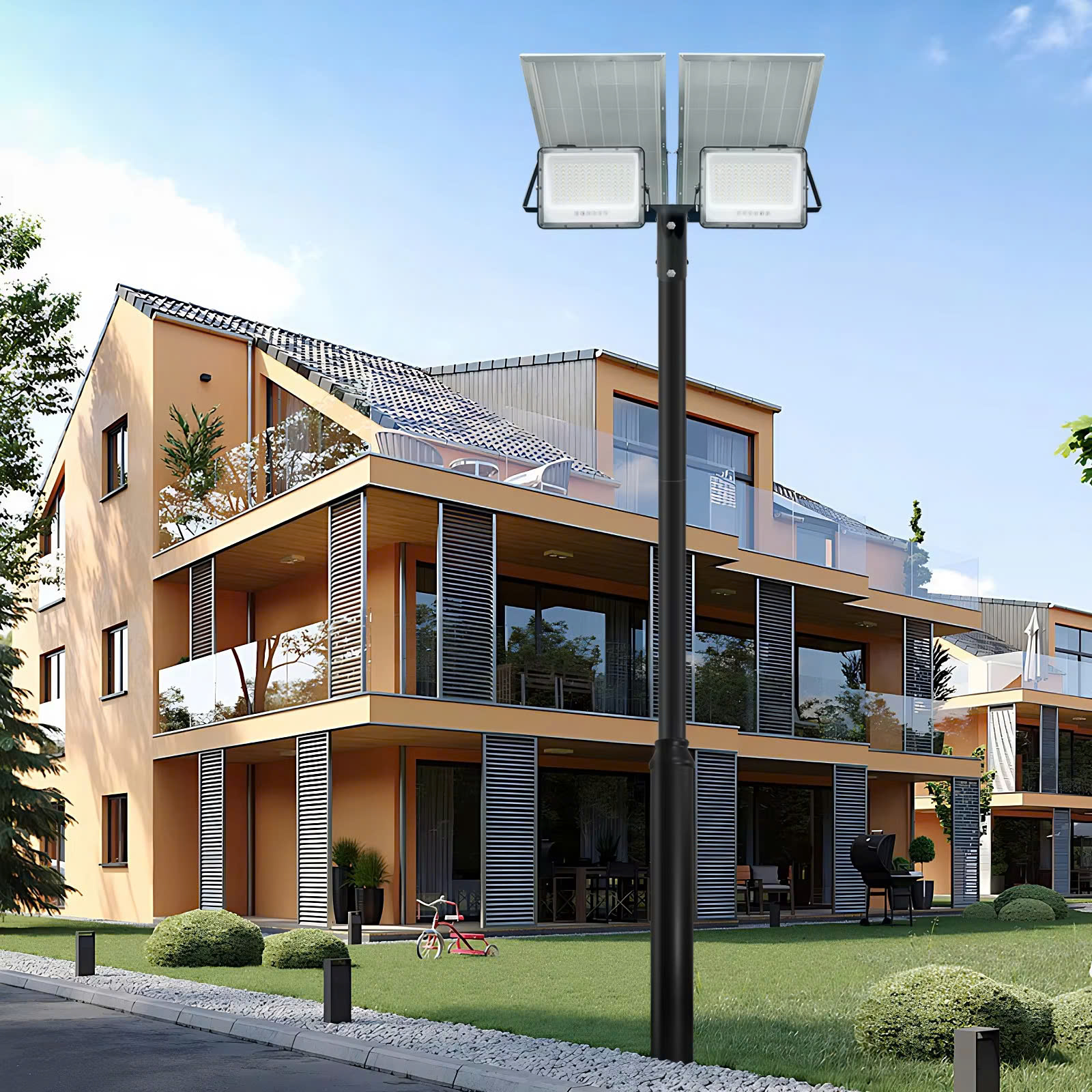 Gia công giá đỡ các tay cần cho Cột đèn pha, giật cấp, trung tâm - ZALAA Flood Light Mount Bracket từ 58mm, 76mm đến OEM theo yêu cầu