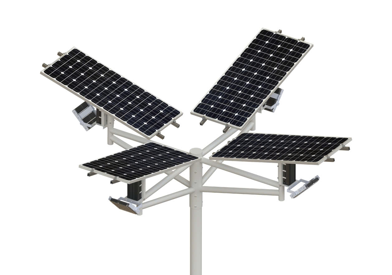 Giải Pháp Nâng Hạ Thông Minh Cho Cột Đèn Chiếu Sáng Năng Lượng Mặt Trời ZALAA