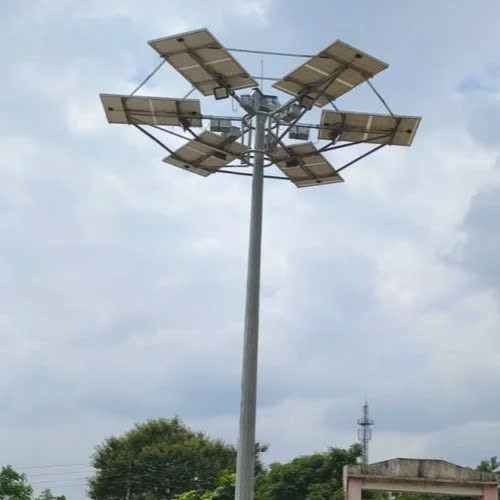 Giải Pháp Nâng Hạ Thông Minh Cho Cột Đèn Chiếu Sáng Năng Lượng Mặt Trời ZALAA