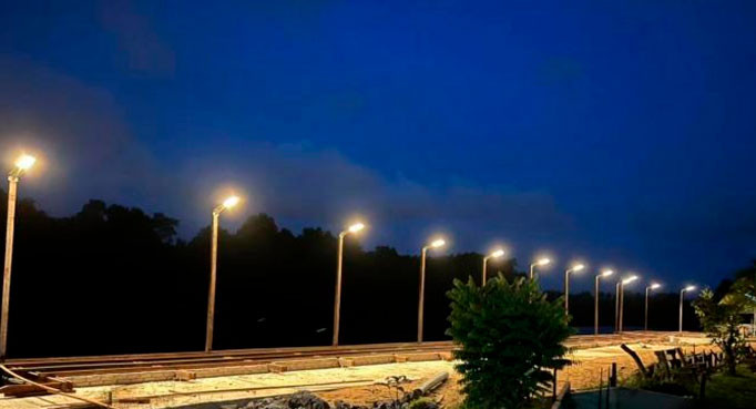 Giải pháp Solar (4G) for Smart Solar Lighting Solutions chiếu sáng thông minh cho đèn đường nlmt Zalaa