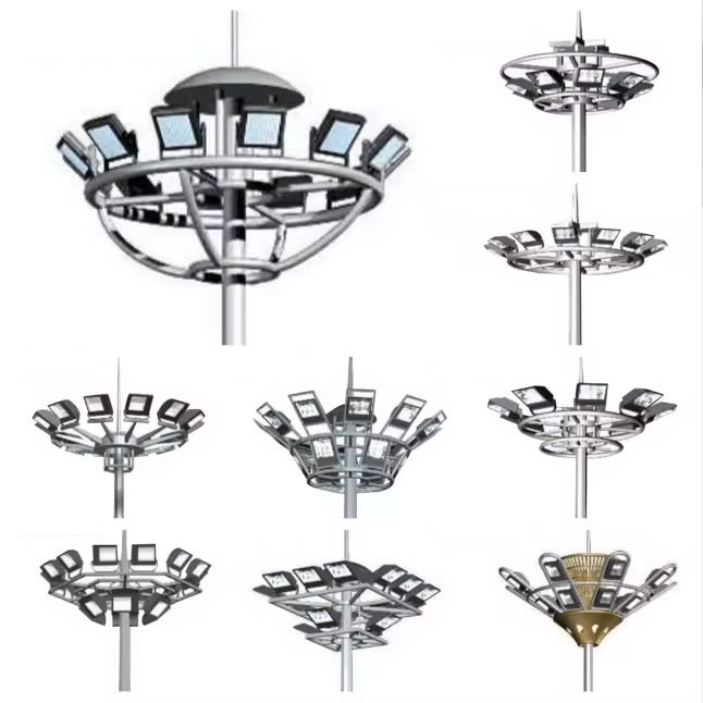 Hệ Thống Nâng Hạ Đèn Cho Bãi Đỗ Xe, Cảng Biển & Sân Bay | ZALAA Lighting