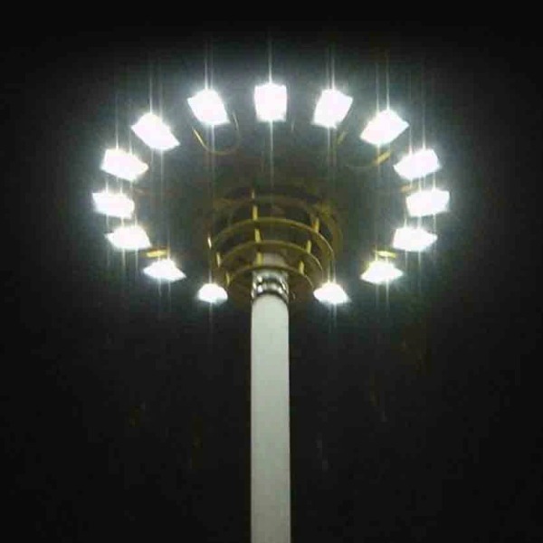 Hệ Thống Nâng Hạ Đèn Cho Bãi Đỗ Xe, Cảng Biển & Sân Bay | ZALAA Lighting