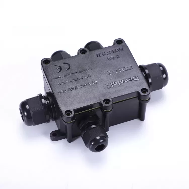 Hộp Nối Chống Nước 5 Ngả FSH713-5 Bằng Nhựa, Chống Nước, Ngoài Trời IP68 - Linh kiện đèn led Zalaa