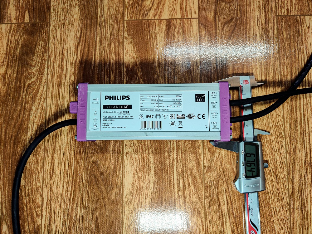 Driver LED Philips nguồn LED Philips 200W dimming 5 cấp công suất