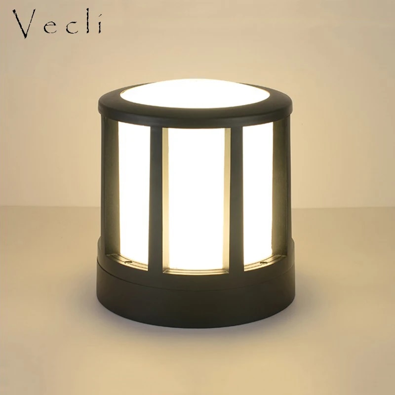 Đèn Trụ Cột Cổng Tròn ZTCT D300 LED-E27 - Sản xuất theo yêu cầu