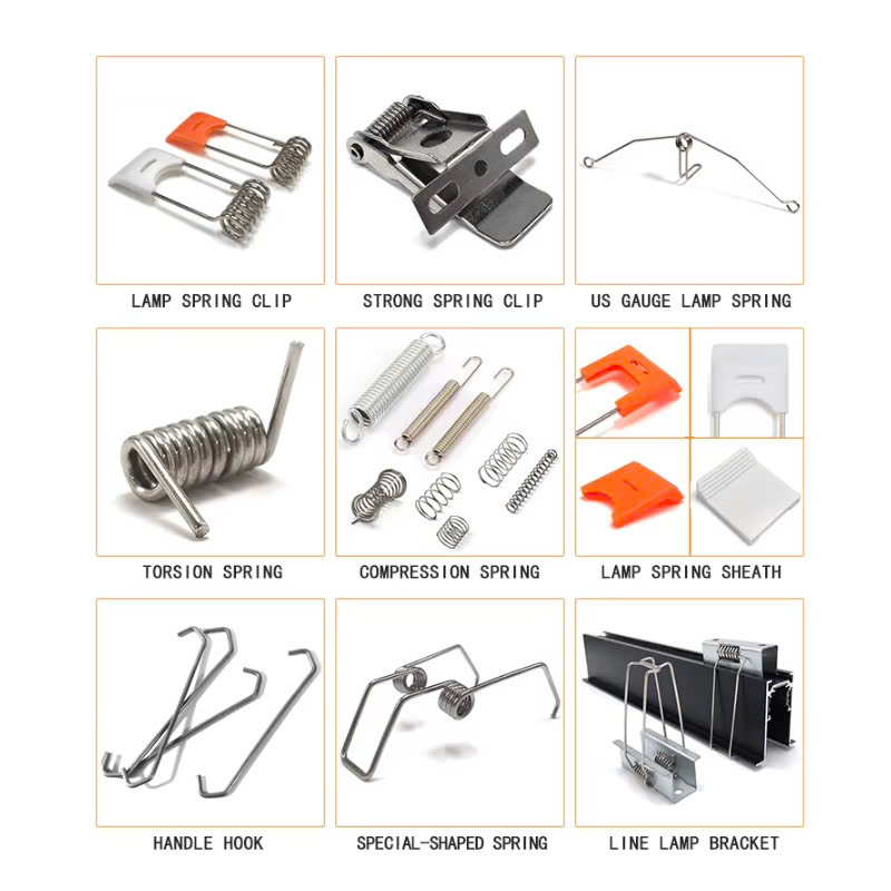 Kẹp Lò Xo Cố Định Đèn LED | Linh kiện chiếu sáng - Zalaa OEM Lamp torsion spring