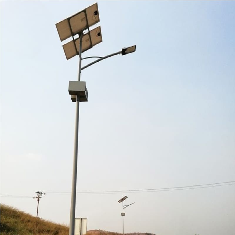 Khung Đỡ Tấm Pin  Của Cột Đèn Năng Lượng Mặt Trời - Sản Xuất Theo Yêu Cầu