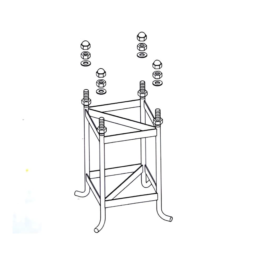 Khung Móng Cột Đèn, Trụ Đèn, Cột Điện Giúp Nền Móng Ổn Định An Toàn Lâu Dài