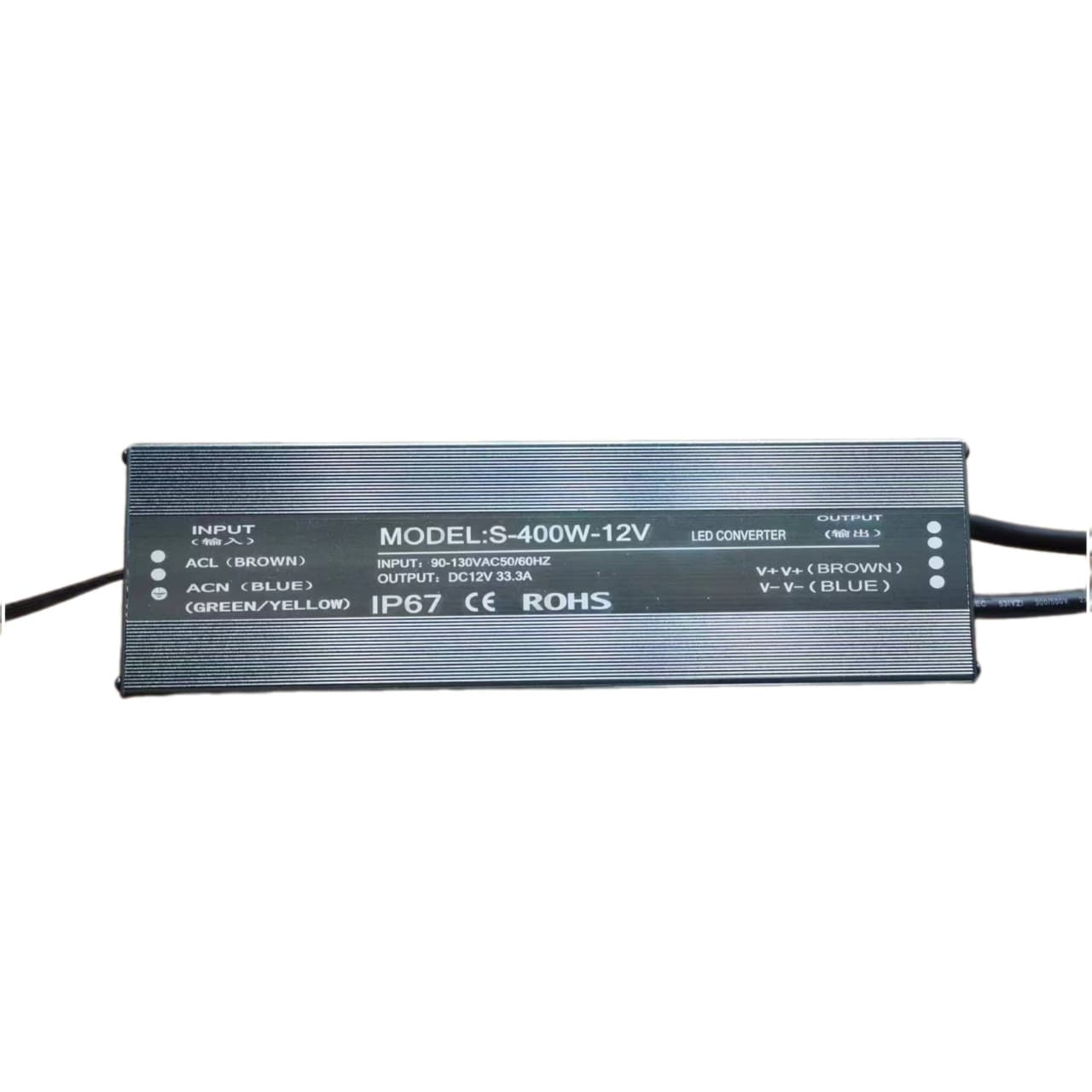 LED Driver 12V 100W IP67 |Bộ Nguồn Đèn LED Vườn Ánh Sáng / Light Garden