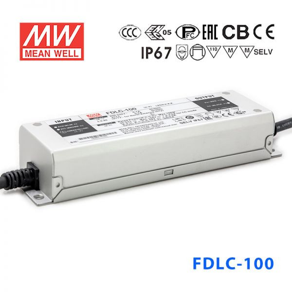 Nguồn Meanwell FDL-65 - LED Driver sử dụng cho Đèn chiếu sáng Flood, Decorative, Architectural