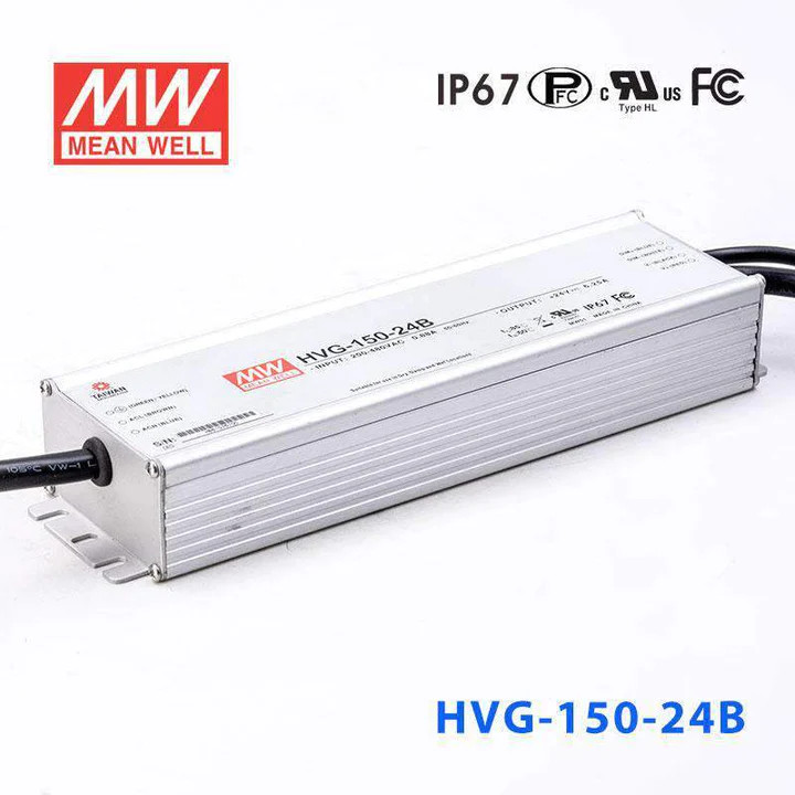 Nguồn Meanwell HVG-150 | LED Driver sử dụng cho Đèn LED ngoài trời từ 150W