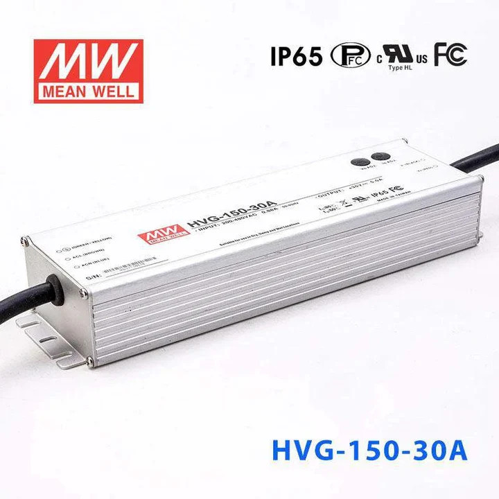 Nguồn Meanwell HVG-150 | LED Driver sử dụng cho Đèn LED ngoài trời từ 150W