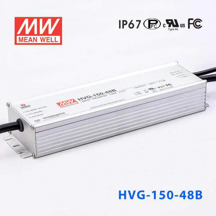 Nguồn Meanwell HVG-150 | LED Driver sử dụng cho Đèn LED ngoài trời từ 150W