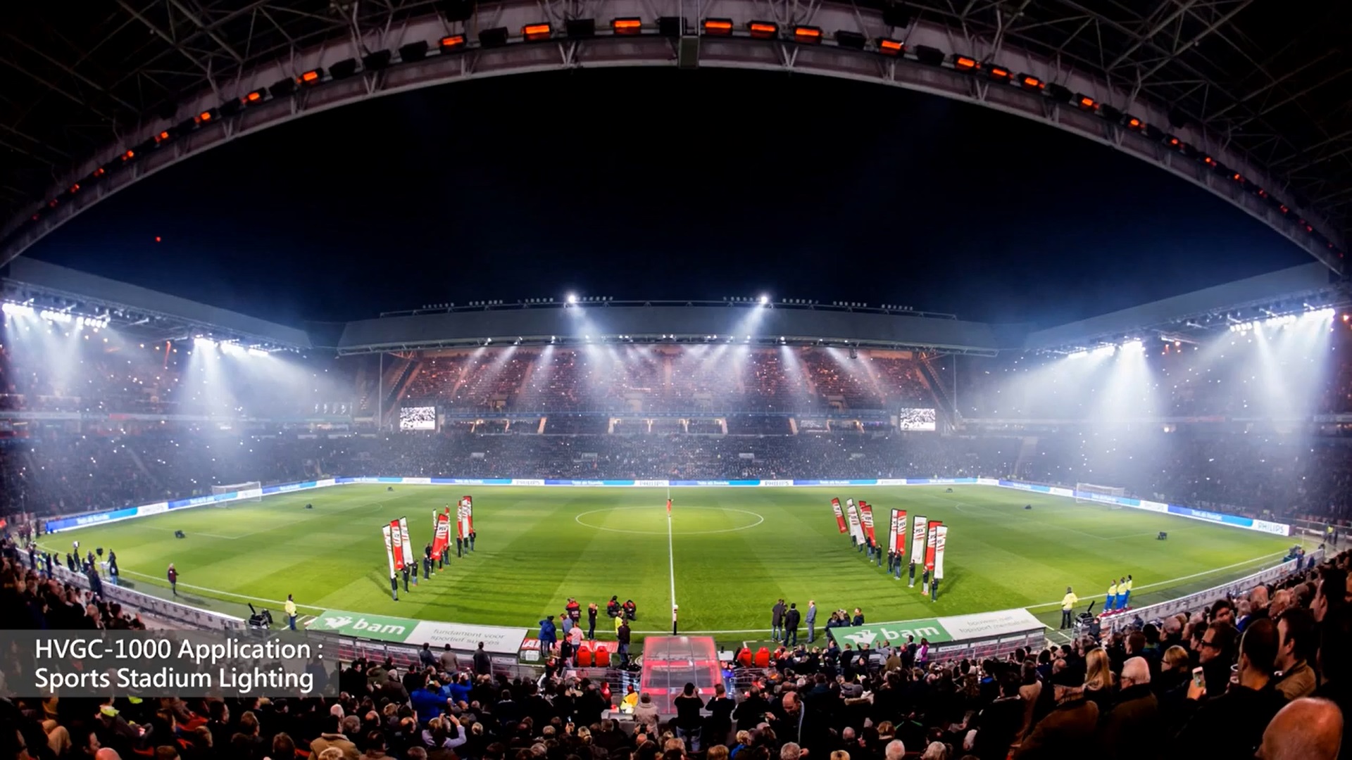 Nguồn Meanwell HVGC-1000 | LED Driver sử dụng cho Đèn LED ngoài trời từ 1000W