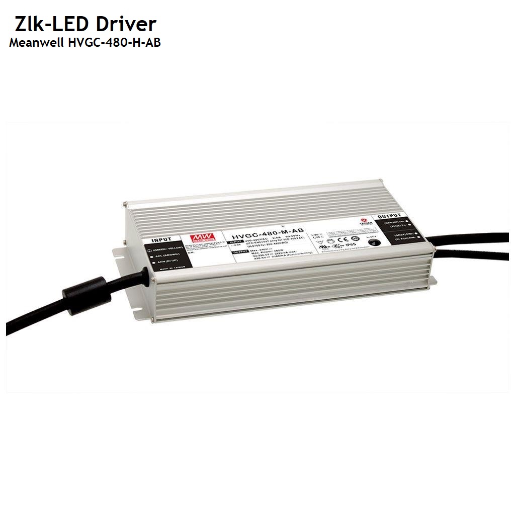 Nguồn Meanwell HVGC-480 | LED Driver sử dụng cho Đèn LED ngoài trời từ 480W