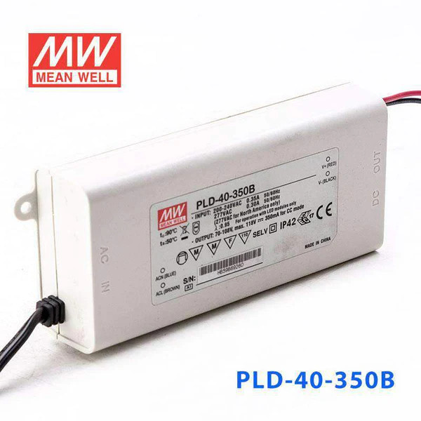 Nguồn Meanwell PLD-40 - LED Driver sử dụng cho Đèn chiếu sáng trong nhà