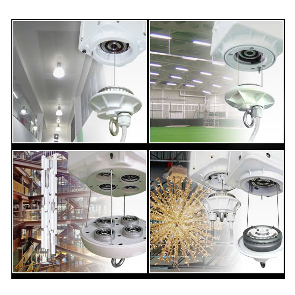 Remote Lighting Lifter Cho Nhà Thông Minh – Giải Pháp Nâng Hạ Đèn Chiếu Sáng từ ZALAA